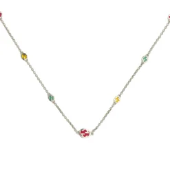 Gucci Interlocking G Silver Ladies Necklace