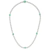 Gucci Interlocking G Silver Boule Necklace