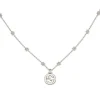 Gucci Interlocking Silver Necklace