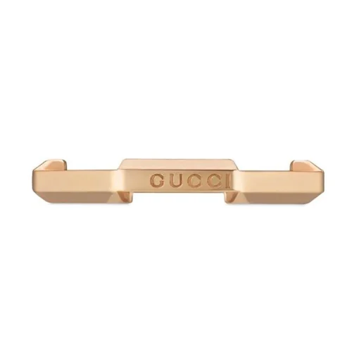 Gucci Link to Love 18ct Rose Gold Mirrored Ring