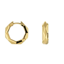 Gucci Link to Love 18ct Yellow Gold Hoop Earrings