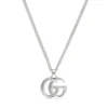 Gucci Marmont Silver Necklace