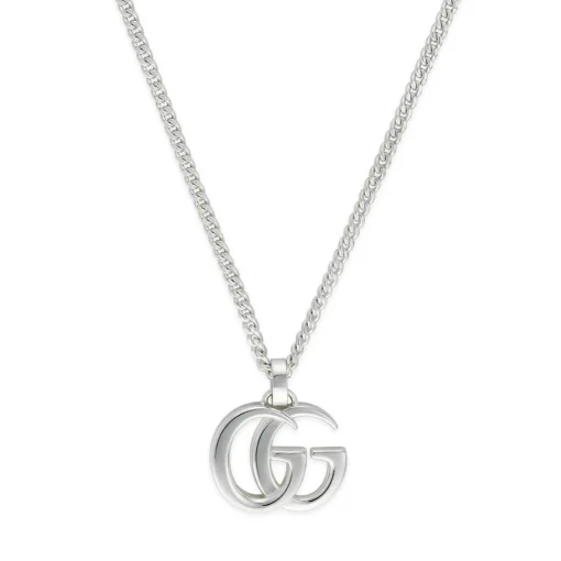 Gucci Marmont Silver Necklace