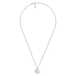 Gucci Marmont Silver Necklace