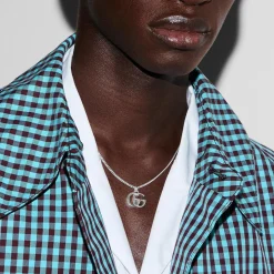 Gucci Marmont Silver Necklace