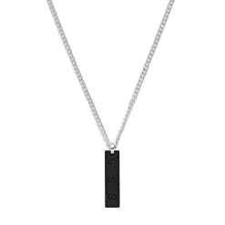 Gucci Tag Silver Men’s Necklace