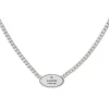 Gucci Trademark Silver Necklace