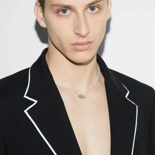 Gucci Trademark Silver Necklace