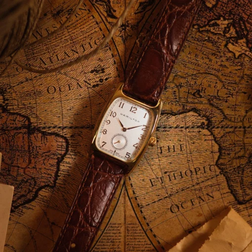 Hamilton American Classic Boulton 27mm Gold PVD Watch