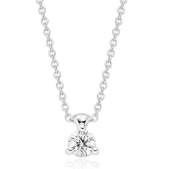 Hearts On Fire Classic 18ct White Gold Diamoand Pendant