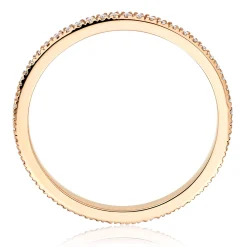 Hearts On Fire 18ct Rose Gold Diamond Eternity Ring