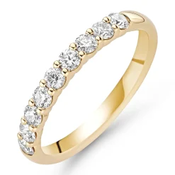 Hearts On Fire 18ct Yellow Gold Diamond 2.4mm Wedding Ring
