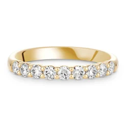 Hearts On Fire 18ct Yellow Gold Diamond 2.4mm Wedding Ring