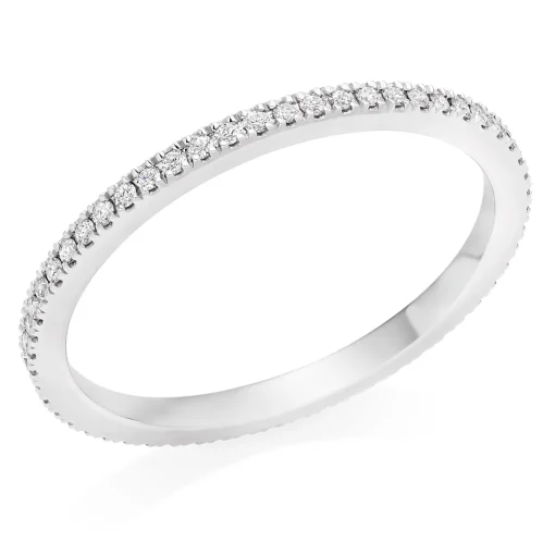 Hearts On Fire Platinum Diamond Eternity Ring