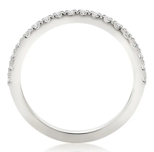 Hearts On Fire Transcend Platinum Diamond Eternity Ring