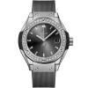 Hublot Classic Fusion Racing Grey Titanium Diamonds 29mm Ladies Watch