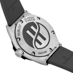 Hublot Classic Fusion Racing Grey Titanium Diamonds 29mm Ladies Watch