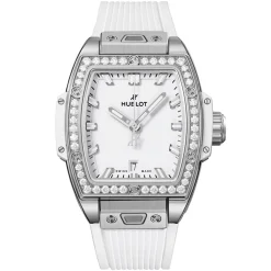 Hublot Spirit of Big Bang Steel White Diamonds 32mm Automatic Ladies Watch