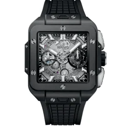 Hublot Square Bang Unico Black Magic 42mm Chronograph Ceramic Automatic Watch
