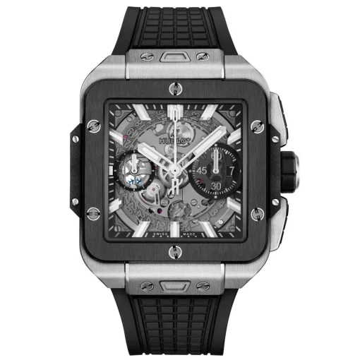 Hublot Square Bang Unico Titanium Ceramic 42mm Chronograph Automatic Men’s Watch