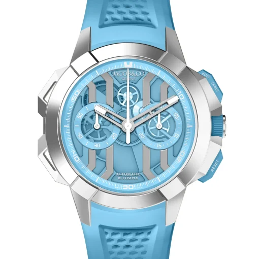 Jacob & Co. Epic X Chrono 44mm Titanium Chronograph Automatic Men’s Watch
