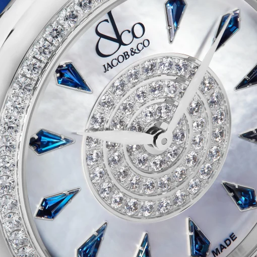 Jacob & Co. Limited Edition Brilliant 38mm Blue Sapphire Diamond Ladies Watch