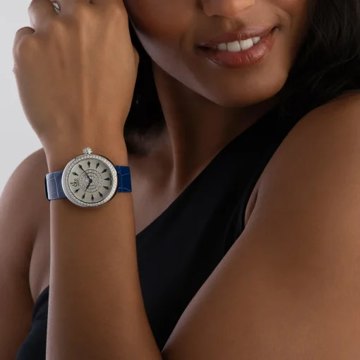 Jacob & Co. Limited Edition Brilliant 38mm Blue Sapphire Diamond Ladies Watch