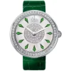 Jacob & Co. Limited Edition Brilliant 38mm Green Tsavorite Diamond Ladies Watch