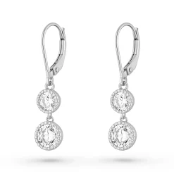 Lauren Ralph Lauren Silver Cubic Zirconia Drop Earrings
