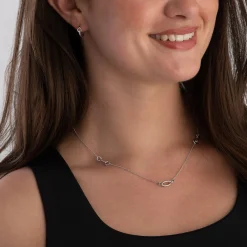 Lauren Ralph Lauren Silver Hoop Earrings