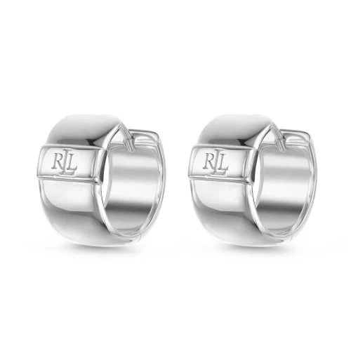 Lauren Ralph Lauren Silver Hoop Earrings