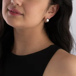 Lauren Ralph Lauren Silver Hoop Earrings