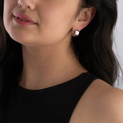 Lauren Ralph Lauren Silver Hoop Earrings