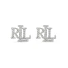 Lauren Ralph Lauren Silver Cubic Zirconia Stud Earrings