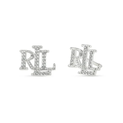 Lauren Ralph Lauren Silver Cubic Zirconia Stud Earrings