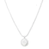 Lauren Ralph Lauren Silver Logo Pendant