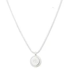 Lauren Ralph Lauren Silver Logo Pendant