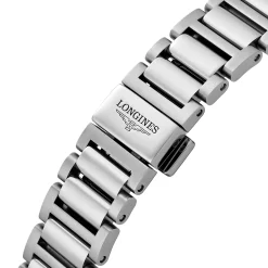 Longines Conquest 34mm Stainless Steel and 18ct Rose Gold Automatic Ladies Watch