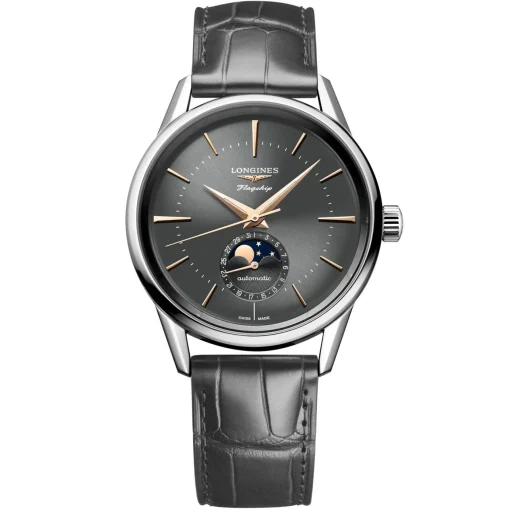 Longines Flagship Heritage Moonphase 38.5mm Automatic Men’s Watch