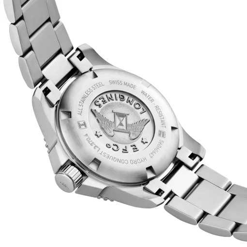 Longines HydroConquest 32mm Diamond Mother of Pearl Ladies Watch