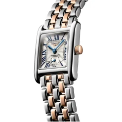 Longines Mini Dolcevita 29mm Stainless Steel and 18K Pink Gold Ladies Watch
