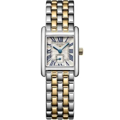 Longines Mini Dolcevita 29mm Stainless Steel 18K Yellow Gold Ladies Watch