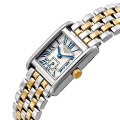 Longines Mini Dolcevita 29mm Stainless Steel 18K Yellow Gold Ladies Watch