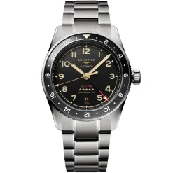 Longines Spirit Zulu Time 39mm Titanium Automatic Men’s Watch