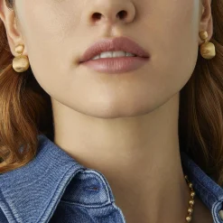 Marco Bicego Africa 18ct Yellow Gold Drop Earrings