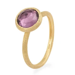 Marco Bicego Jaipur Colour 18ct Yellow Gold Amethyst Ring