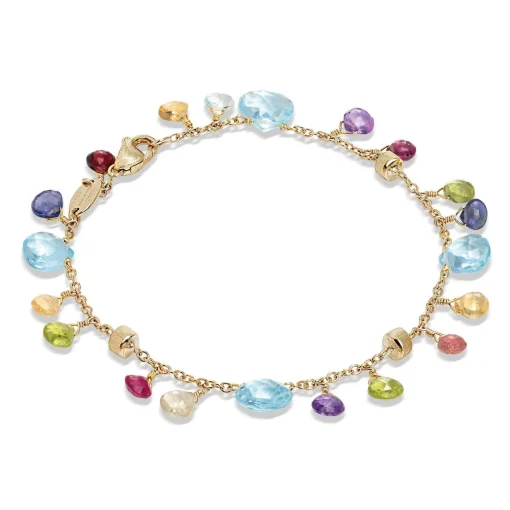 Marco Bicego Paradise 18ct Yellow Gold Gemstone Bracelet