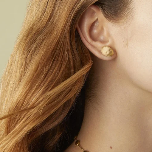 Marco Bicego Siviglia 18ct Yellow Gold Stud Earrings