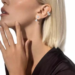 Messika My Twin Toi & Moi 18ct White Gold Diamond Earrings