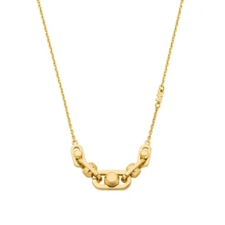 Michael Kors Astor Link Yellow Gold Plated Necklace